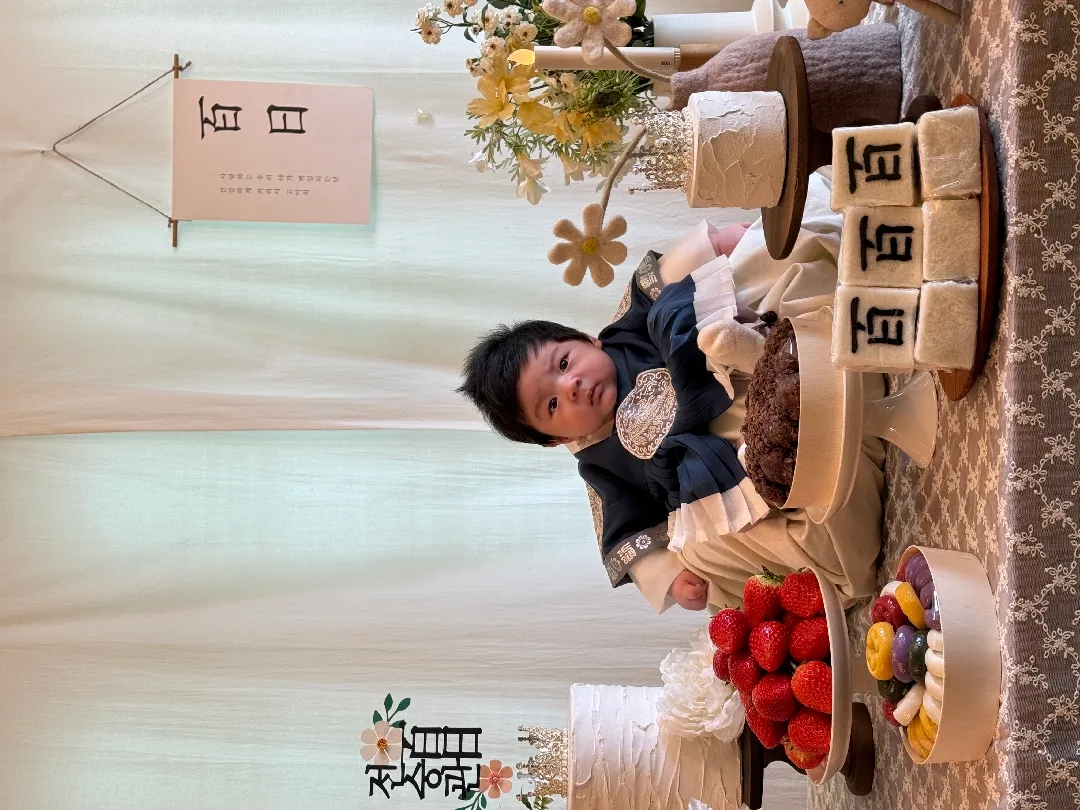 백일상