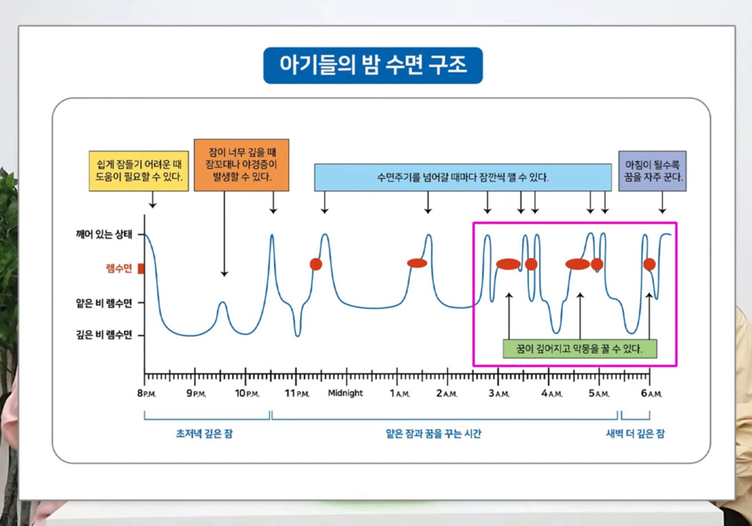 울 아기가 새벽 4시에 깨는 이유