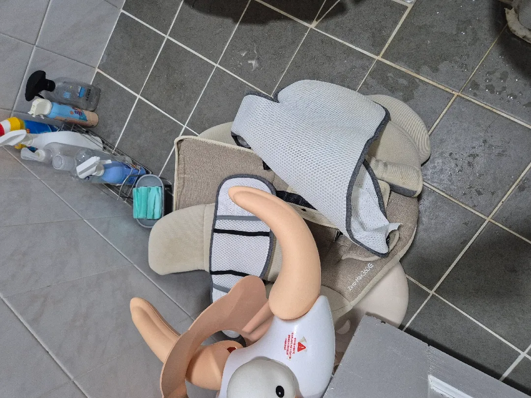 카시트 세탁..!