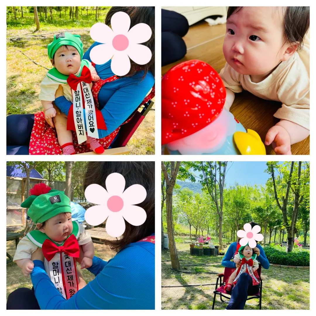 드디어! 외할머니 보고 울지 않는 모닥이🥹