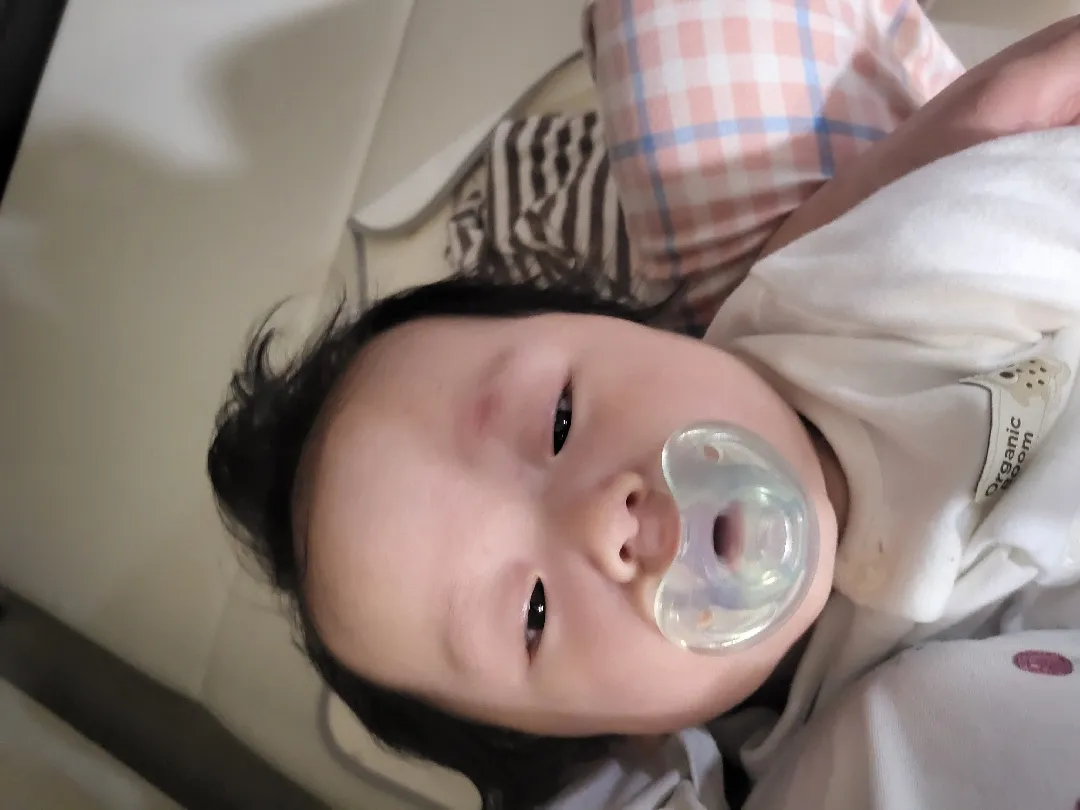 4개월 접종열 
