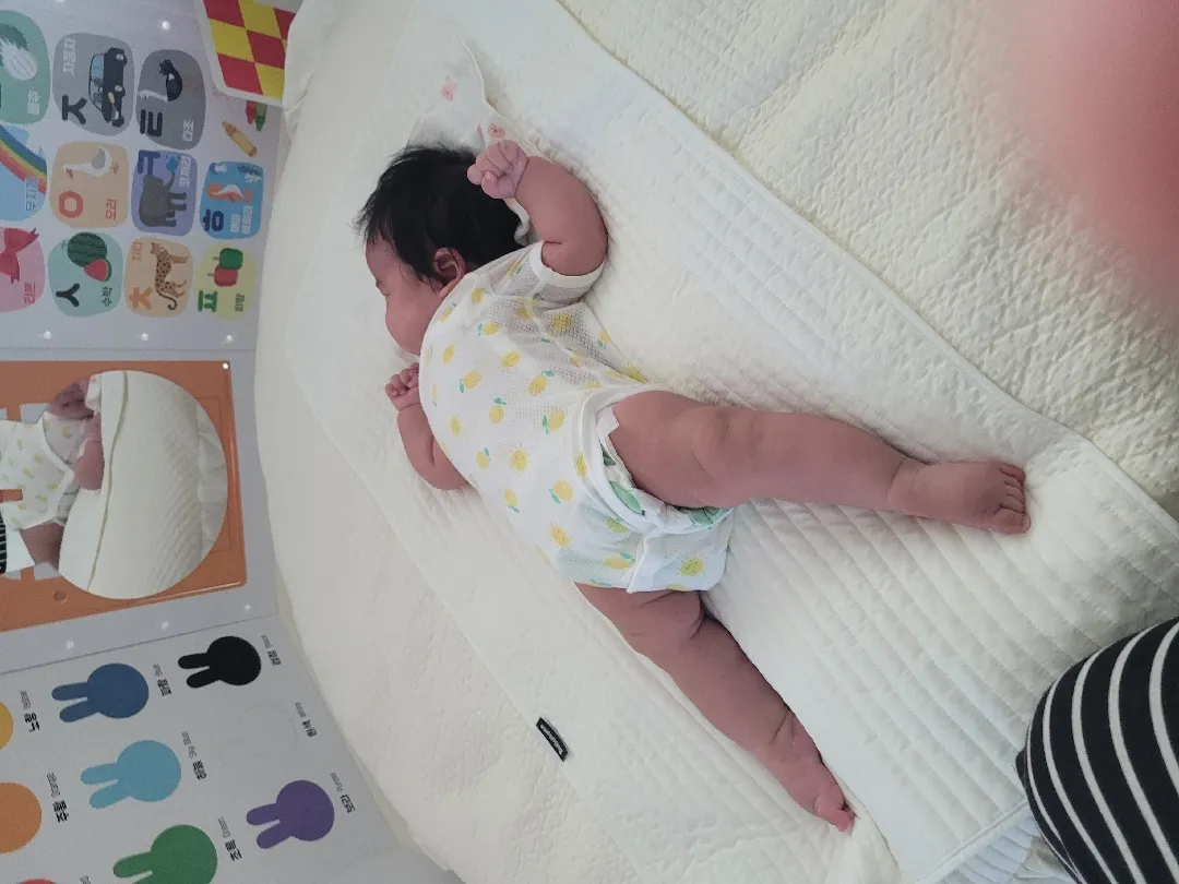 93일차 이렇게 힘주는건 뒤집이 전조증상인가요?