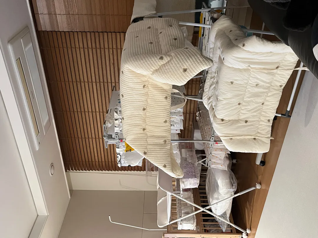 빨래 드디어 시작했어요 🧦👕👖