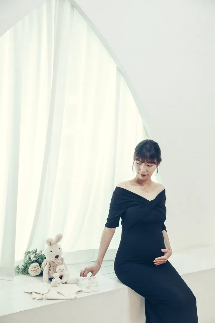 저도 오늘 만삭사진🫠