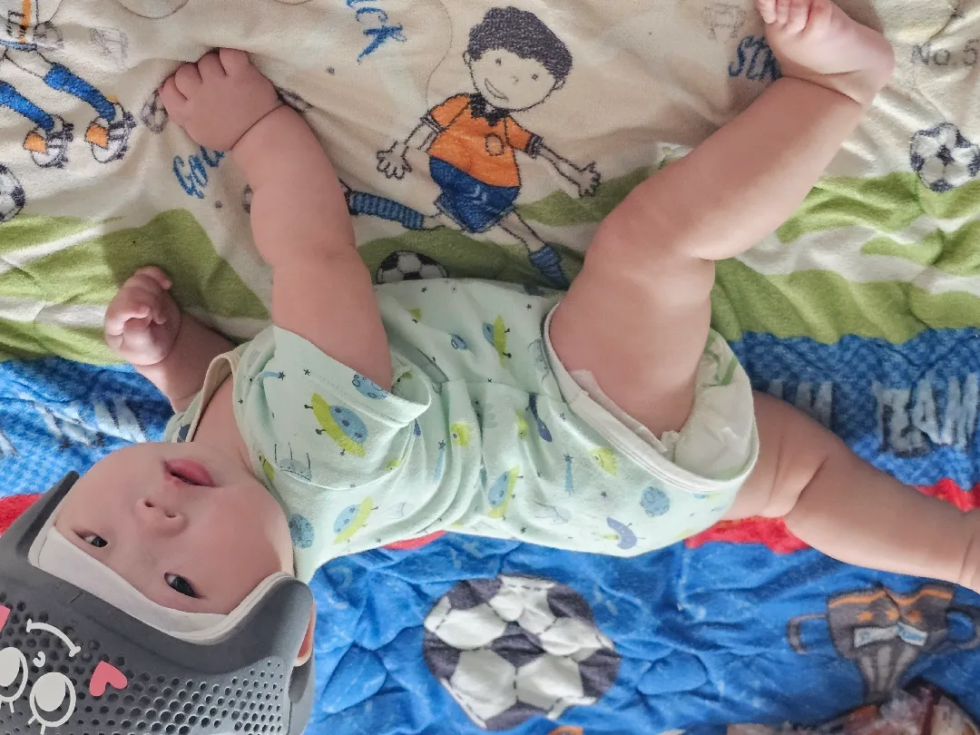 7개월아기 배밀이 하고 기어다니기