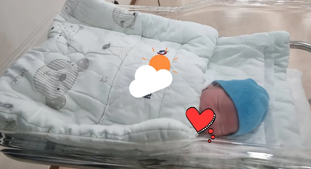 1월3일 유도분만으로 아가 만났어요
