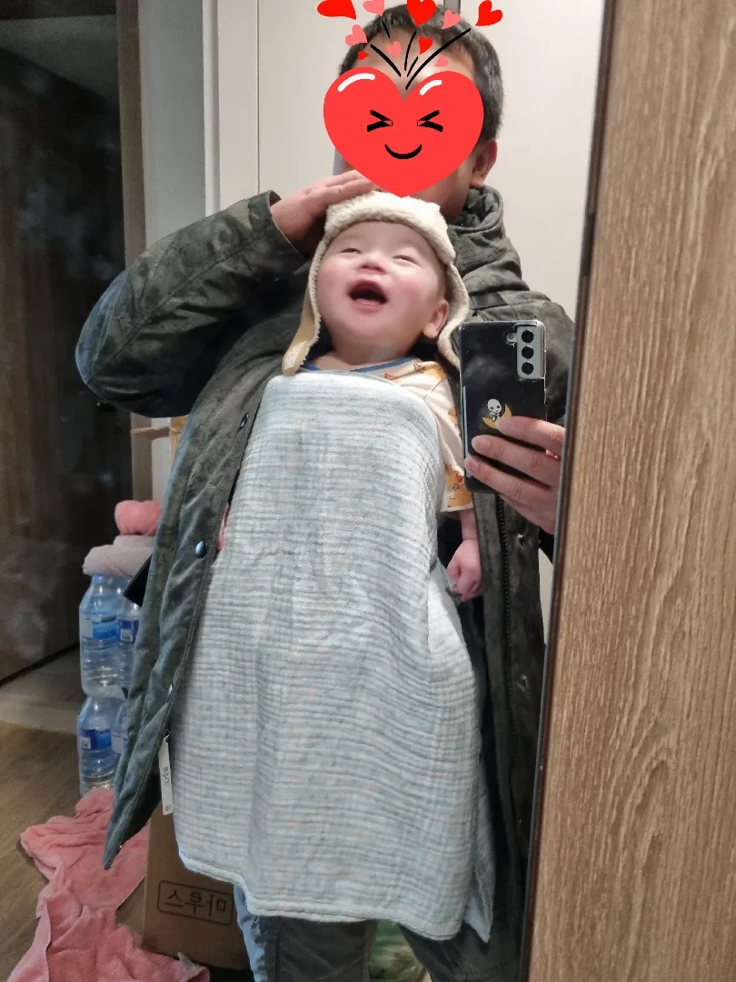 만점짜리 꿈틀이 아빠 자랑합니다!!
