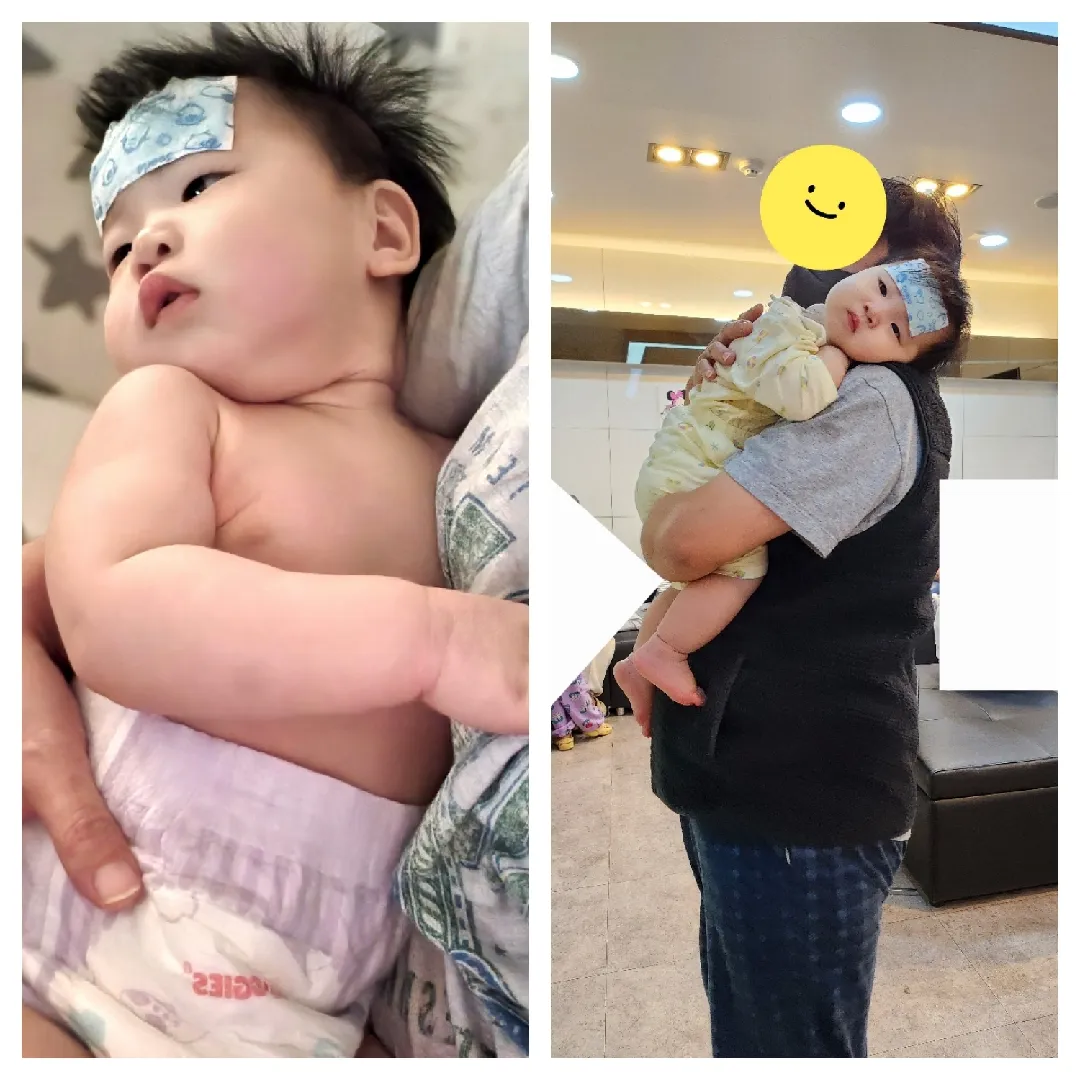  애기가 감기 걸린건 그냥 비밀로 합시닷!!!