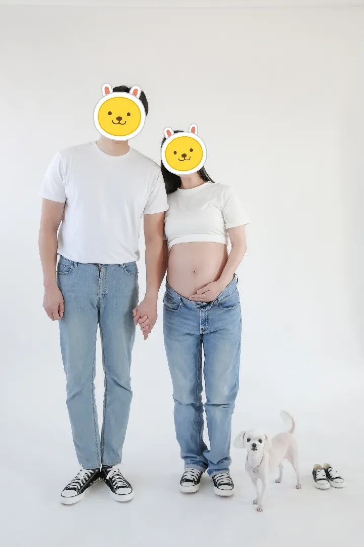 드디어 만삭사진찍었어요~~