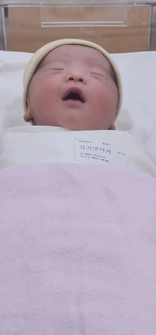 37주2일 31시간진통끝에 자분성공