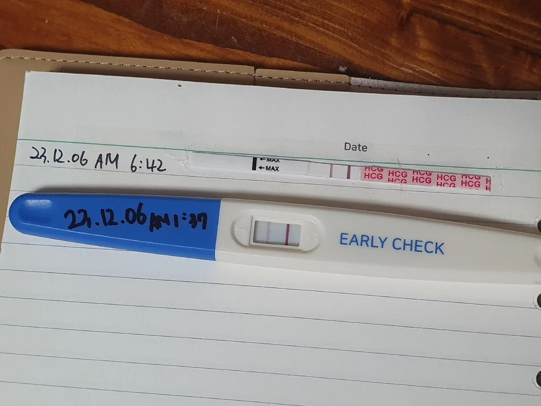 내일 2차 피검산데 떨려요..(오늘은 배란+15일차)