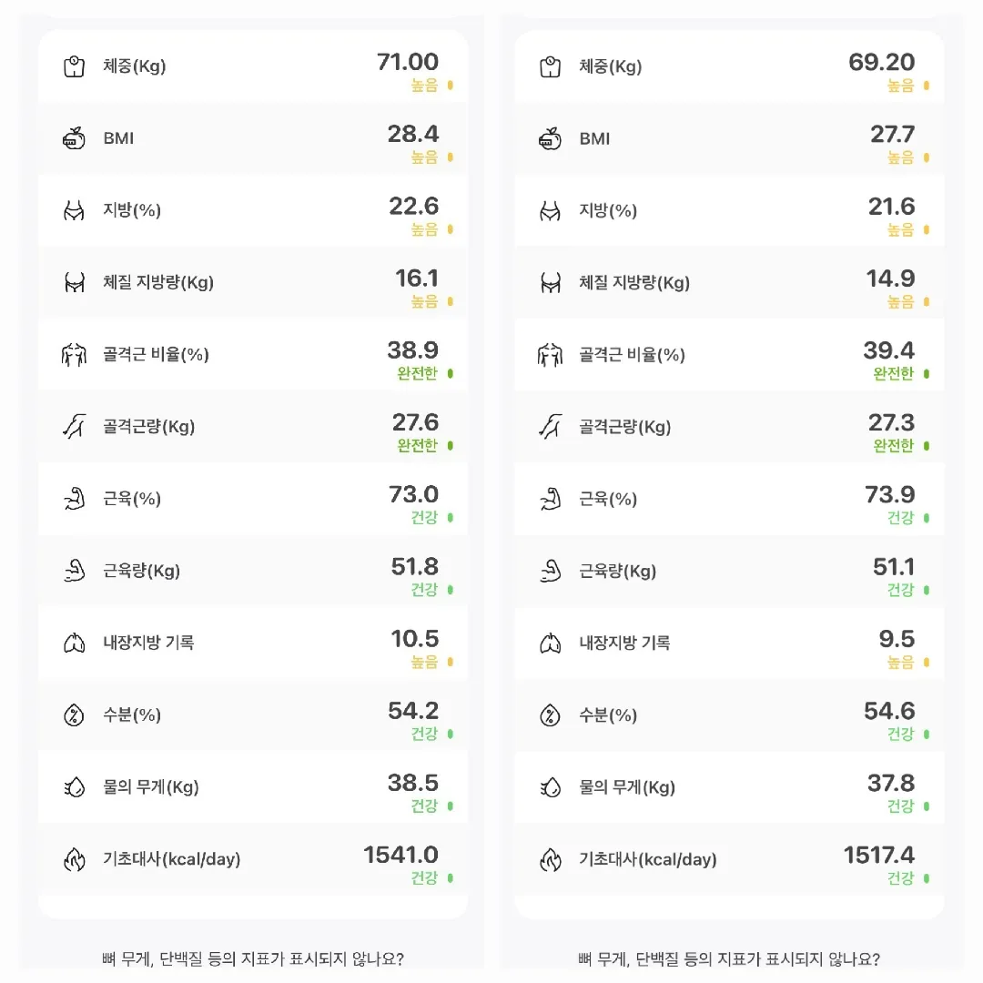 인바디 체크 😎