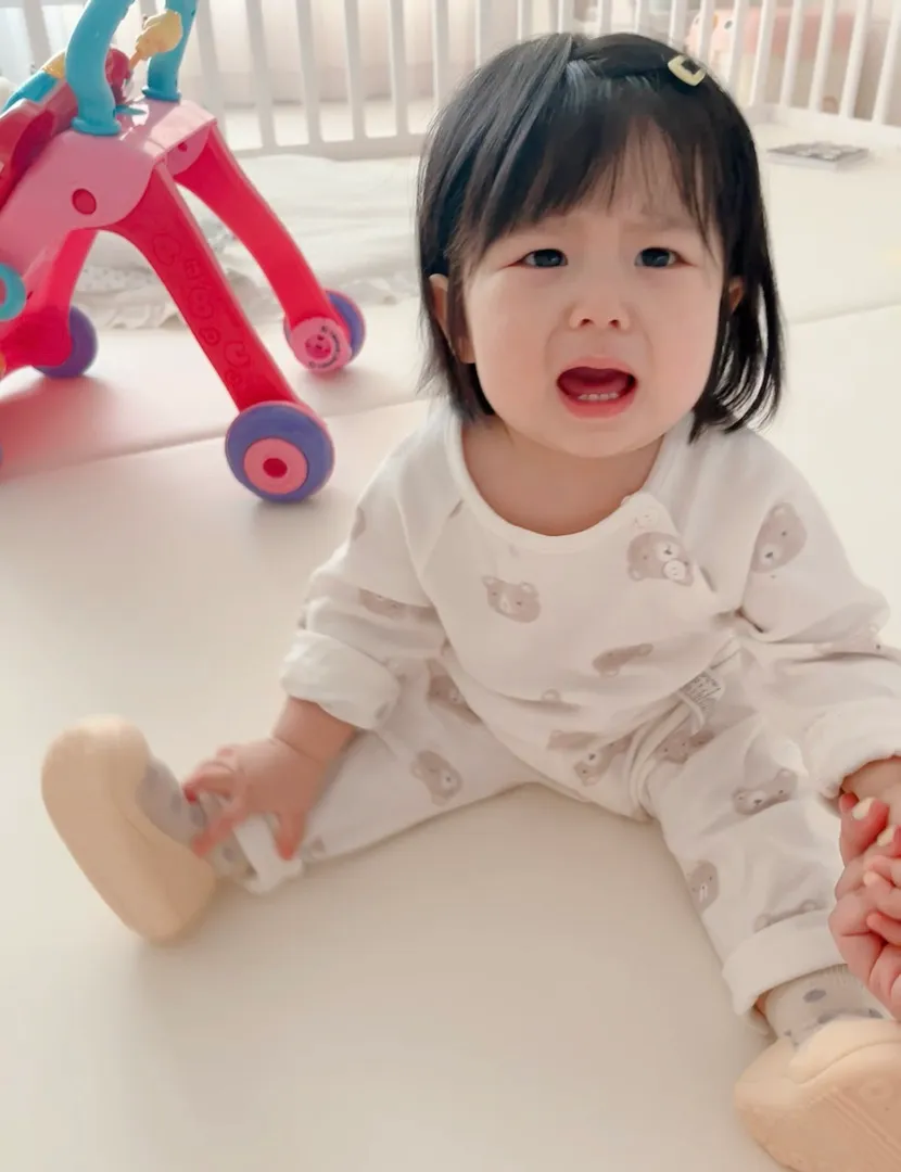 아기 걸음마 다들 하나요?