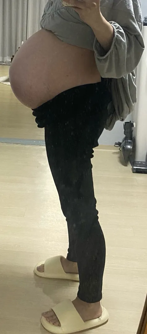 배가 너무 커서 무거워요😭