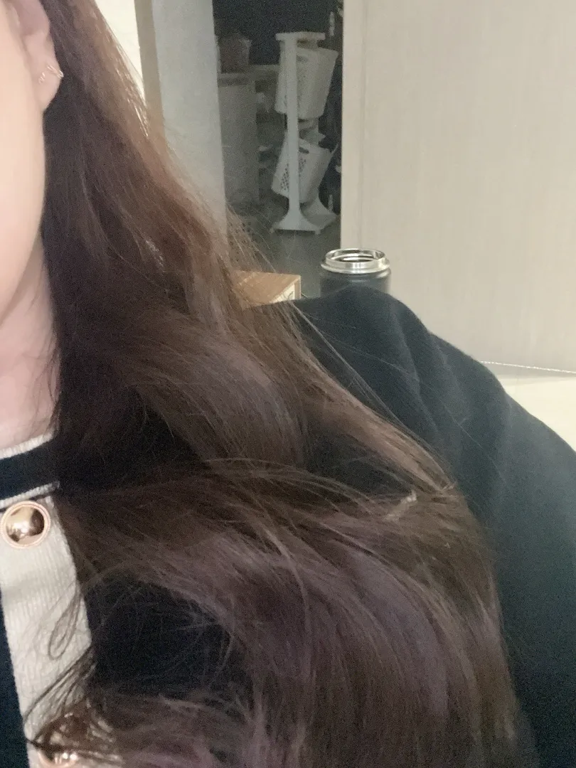 출산 전에 머리하고 왔어요!