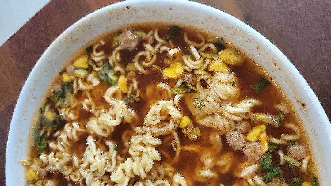 울렁거림에 아침부터 먹는 라면...ㅎ