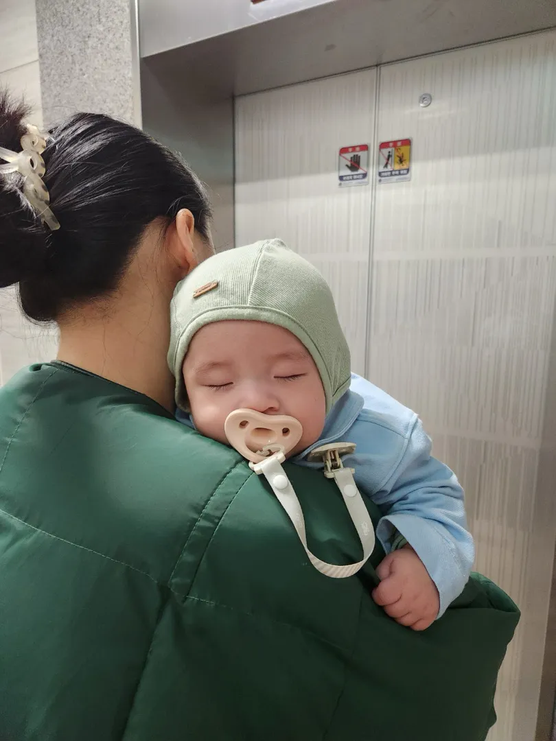 문센 다녀와서 꿀잠
