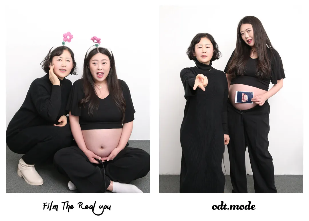 엄마랑 셀프만삭😆인스타 소통해용🫶🏻