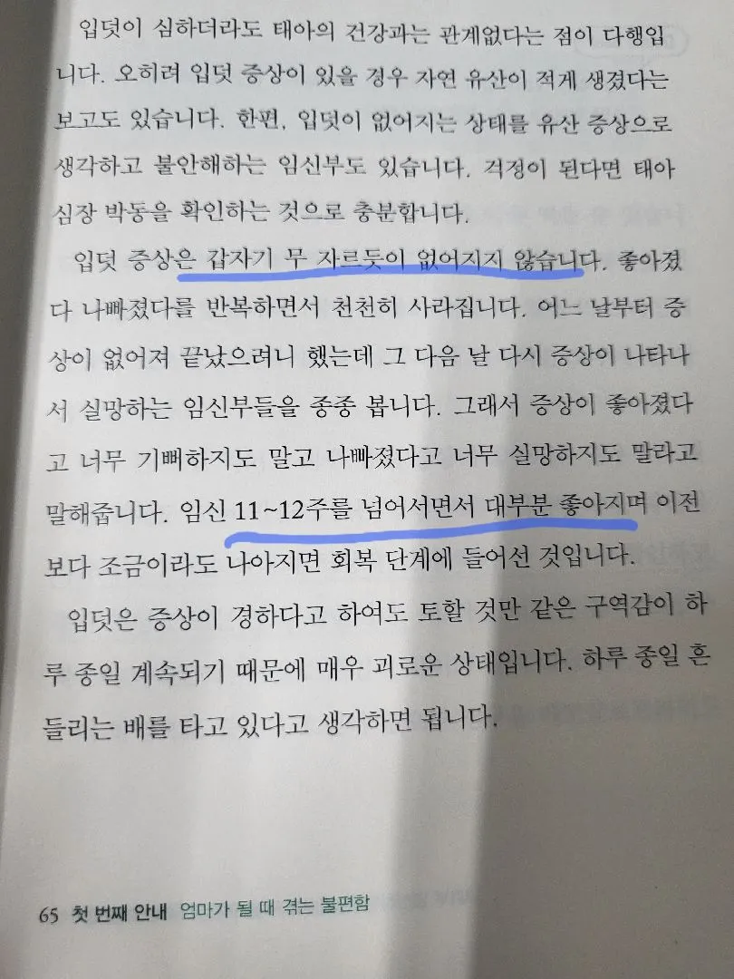 10주되니까 살겠네요