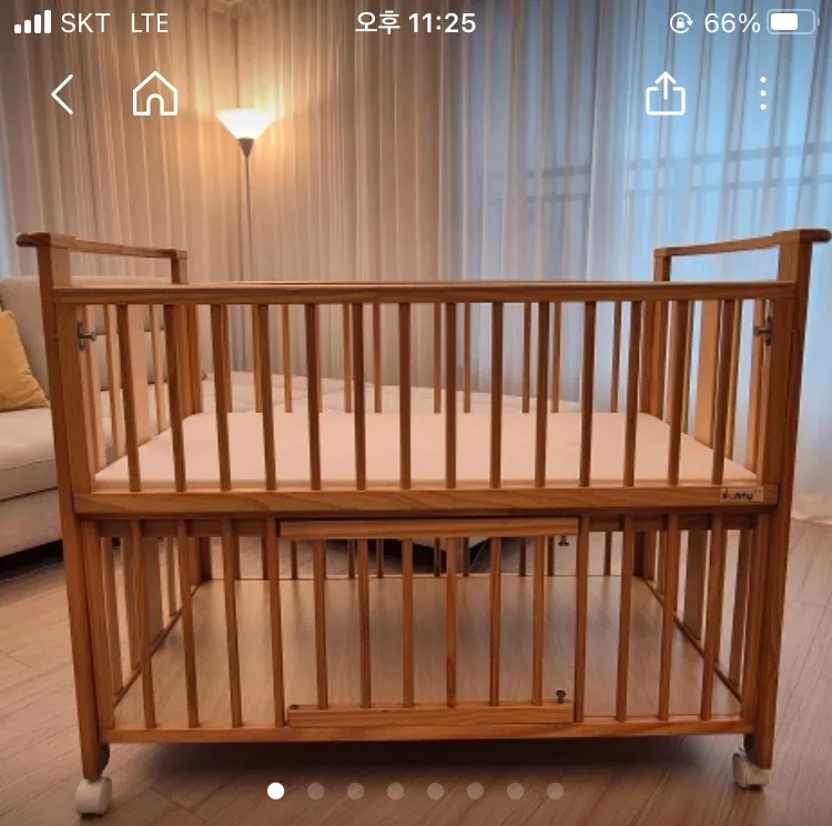 보니 아기침대 매트리스??????