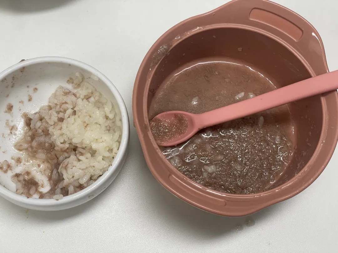 밥 먹는 8개월아기 있나요?