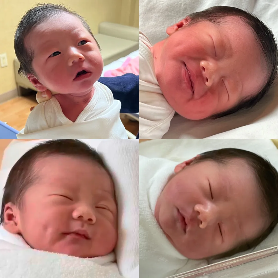 39주 1일에 제왕했어요!