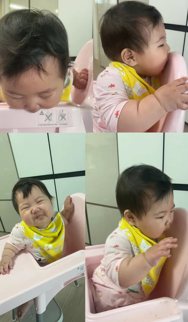 이유식 난이도 더올라갔어요🤣