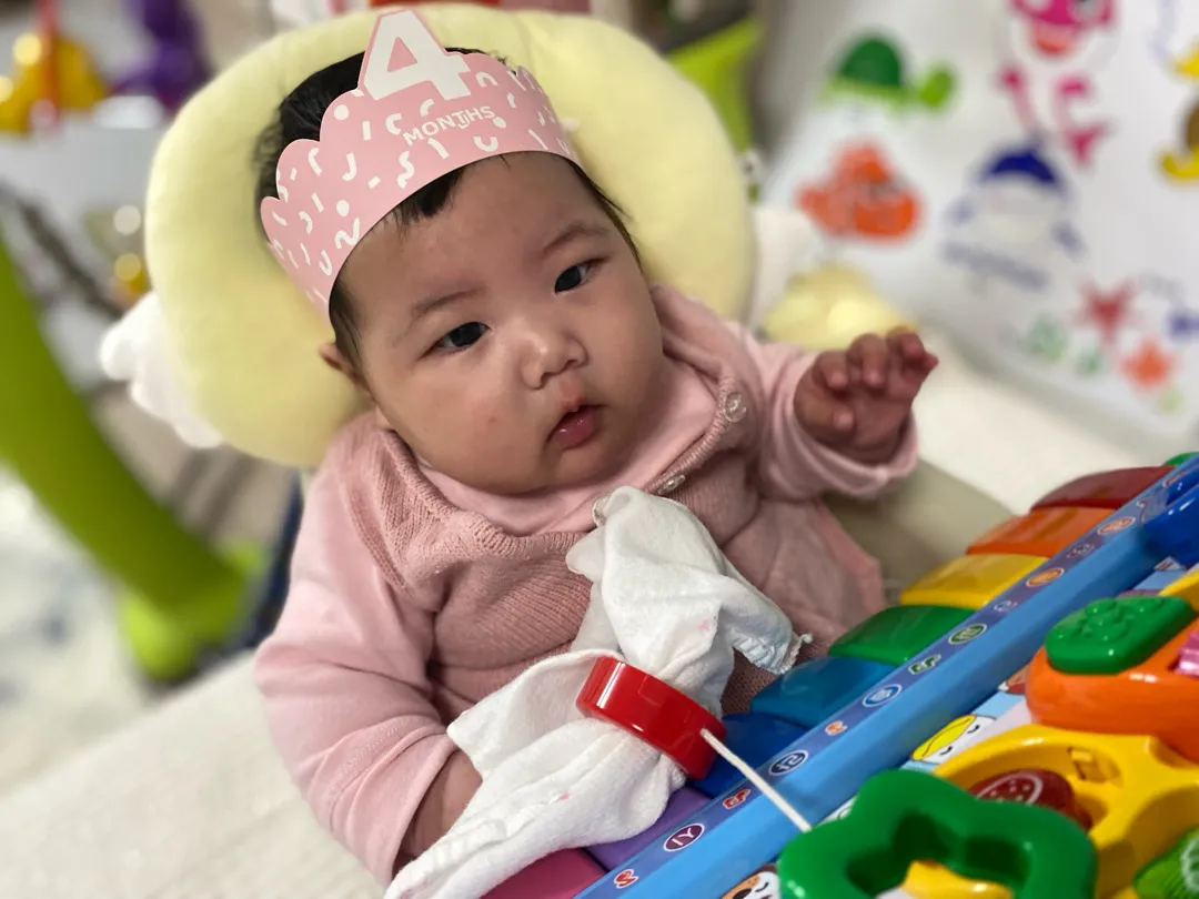 4개월찍은 티우😍