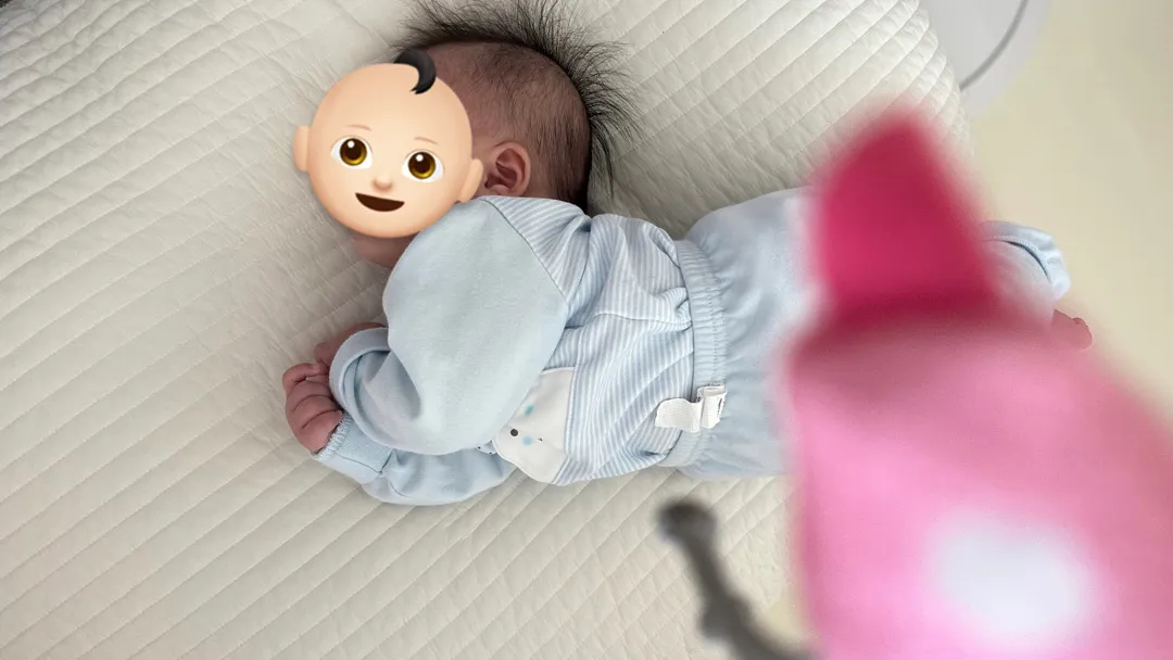뒤집기 전조 증상?...뻗침...?