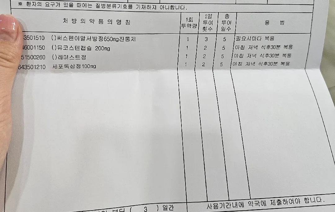 21주차 비염 축농증 약처방받았는데 먹어도되는걸까요?