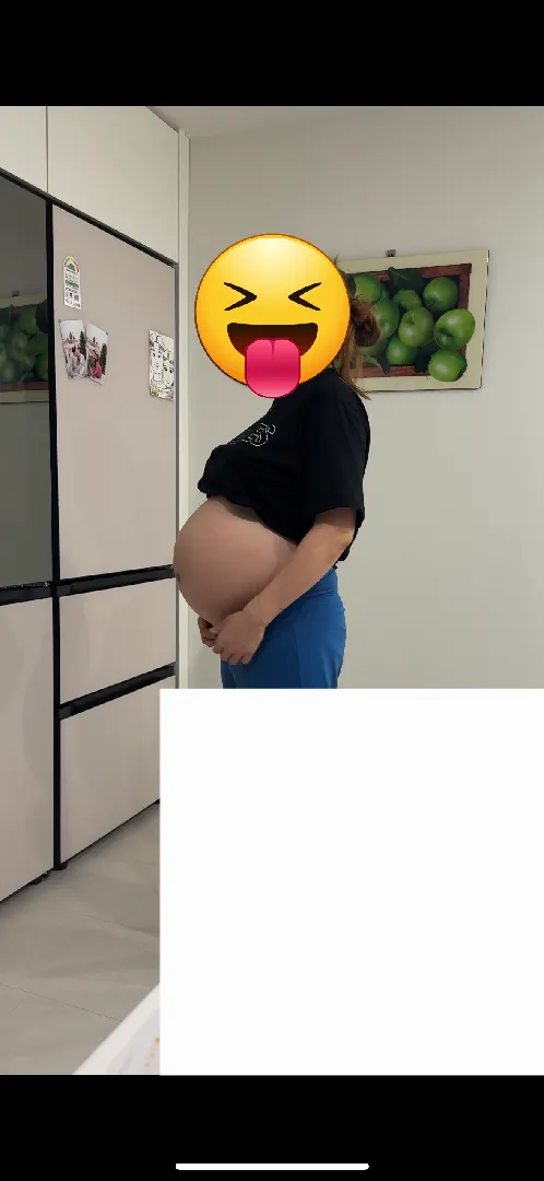 배가 좀 내려온거같나요 ,,?? 
