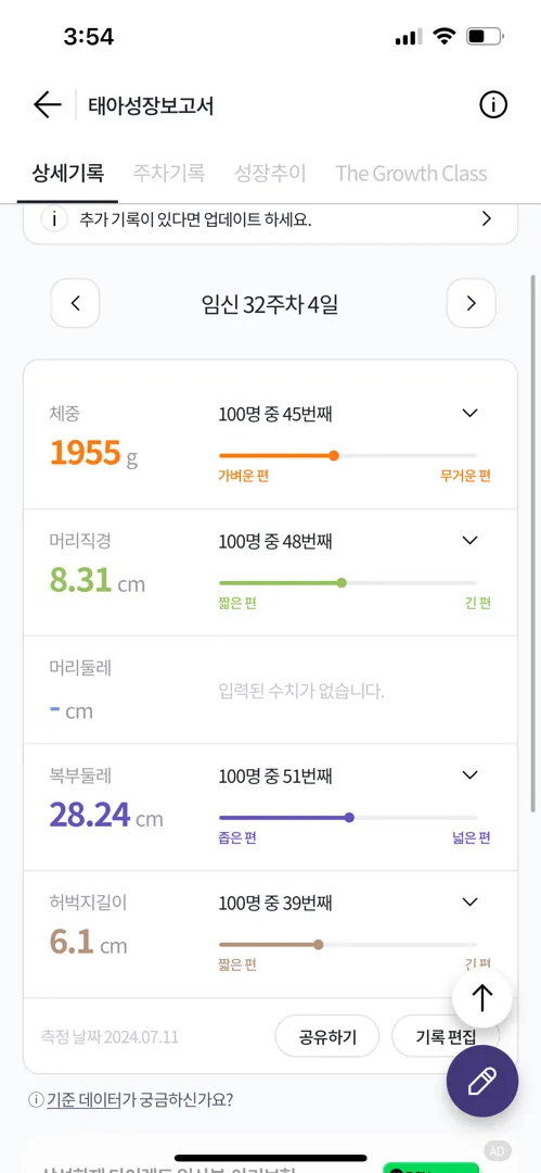 딸이라서 좀 작나요? ㅠ