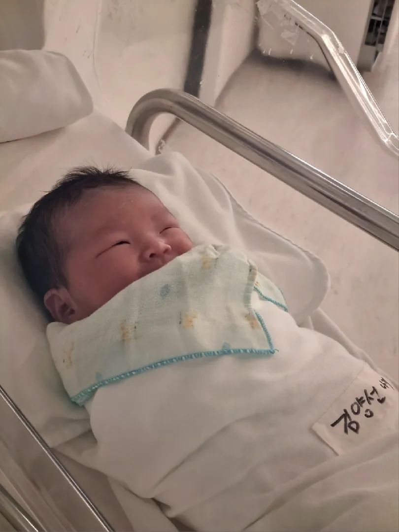14일에 출산햇는데요