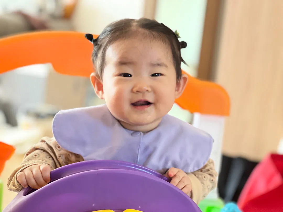 8개월 발달상황, 하루 일과