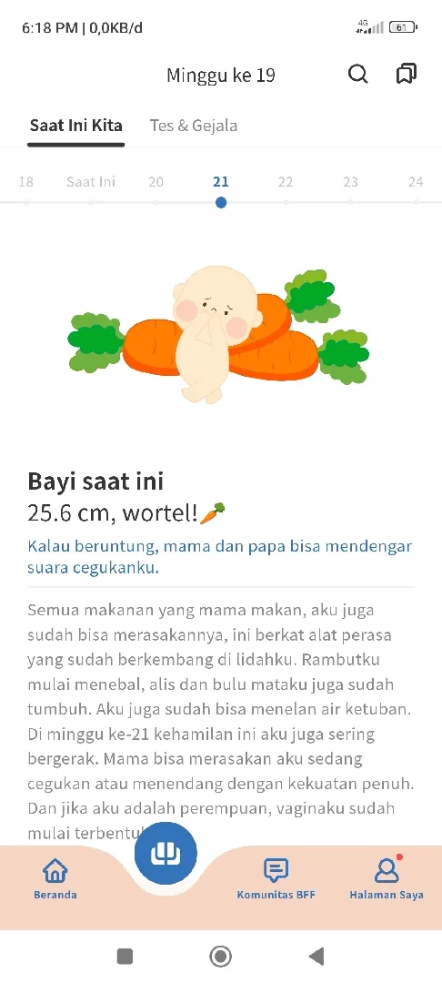 Panjang Bayi Tambah Drastis