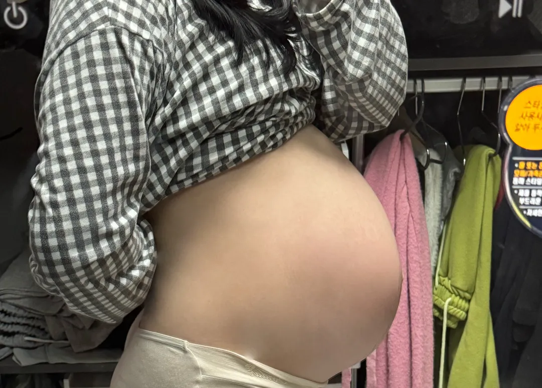36주6일 배모양