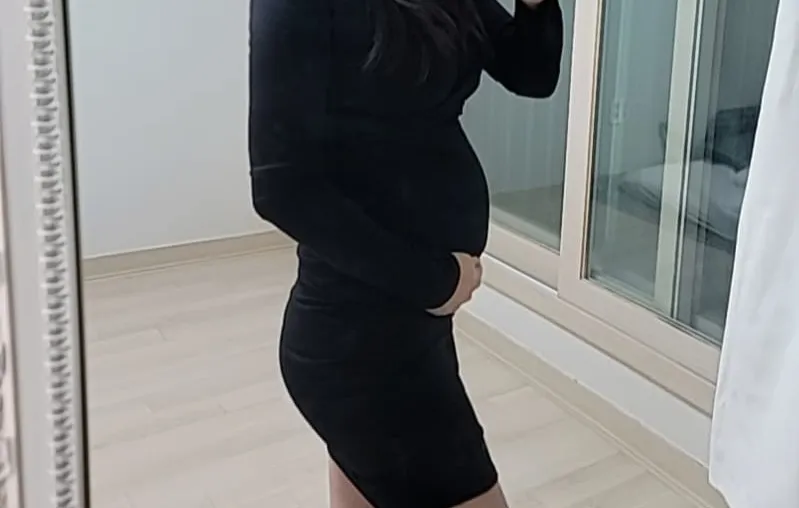 14주차 배나온게 만삭같아요🤣