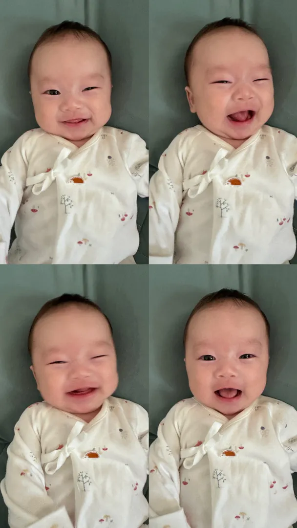 사회적웃음 시작