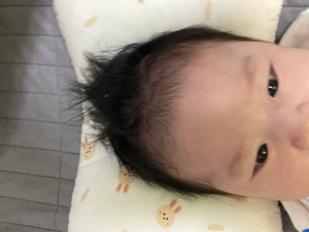 엄마들이여 애기 머리스타일 어때요ㅋㅋ큐ㅠㅠ